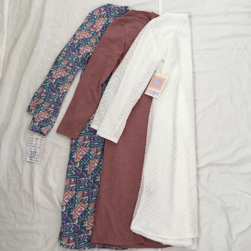 LulaRoe | 3 Sariah Cardigans